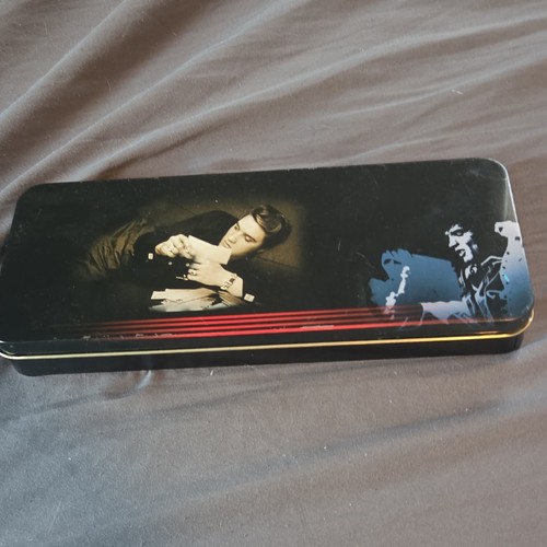 Elvis presley collectible - elvis, tin
