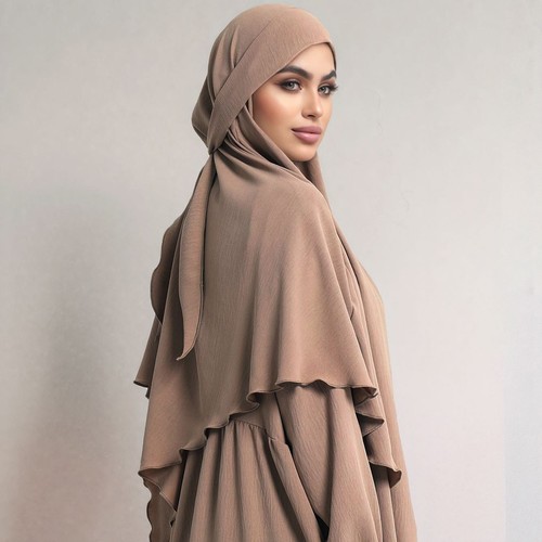 New crepe khimar - muslim, women