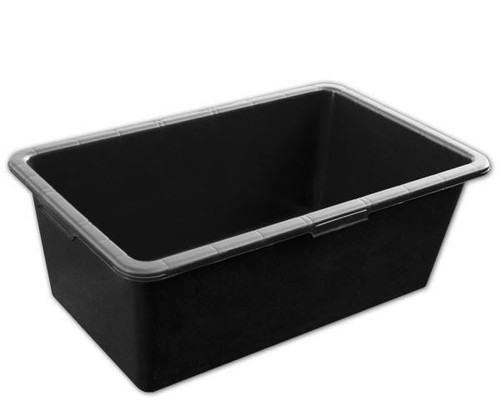Heavy duty black - heavy, plastic