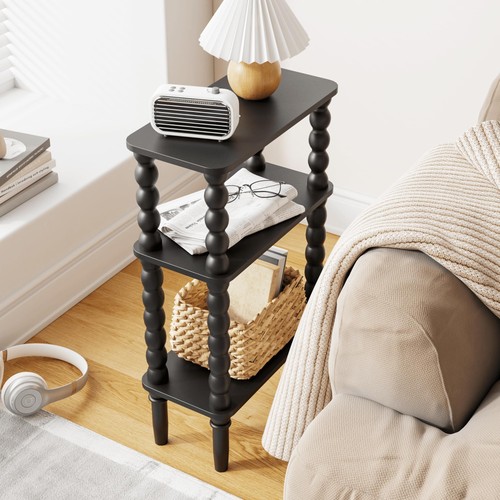 Black 3tier small side - black, end