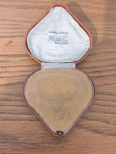 Antique Edwardian Cureved Jewellery Necklace Box