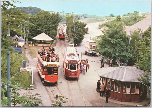 Crich derbyshire trams - trams, england