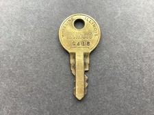 Illinois Lock Co - Key G418. Slot Machine / Juke Box