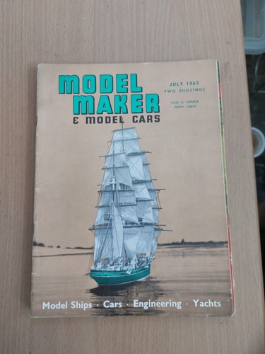 Model maker magazine july 1963 - model,