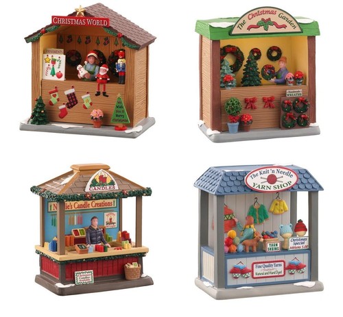 Lemax christmas village market - village,