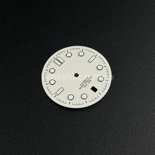 7mm white watch dial for - 31.7mm,
