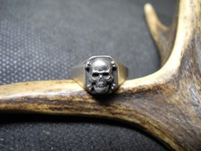 WW1  Original imperial German Freikorps ring. Neusilber.