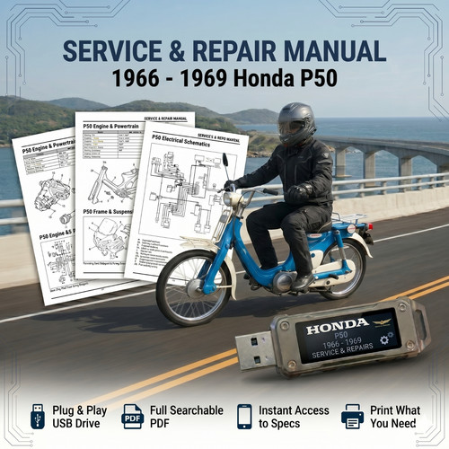 Honda p50 1966 1967 - p50, 1969