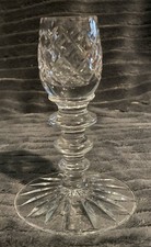 Vintage Crystal Candlestick