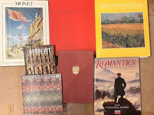 Job lot art books monet - job,