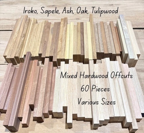 Mixed hardwood offcuts - hardwood, –
