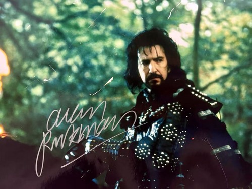 Alan rickman autograph - alan,