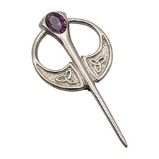 Purple Stone Penannular