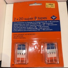 Vintage Super 8 Tapes 2x20