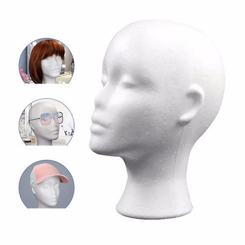 Polystyrene foam head dummy - polystyrene,