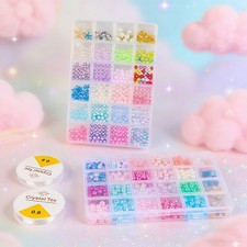 1190Pcs/Set Clay Beads for
