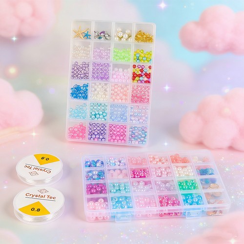 1190pcs set clay - clay, beads