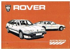 ROVER SD1 2000 2300 2600 3500 INCL VITESSE '85 FACTORY UK TECHNICAL DATA BOOKLET