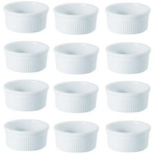 Set of 12 Chef-hub white