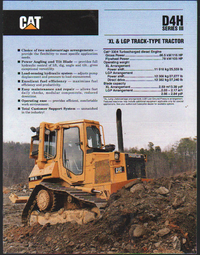 Caterpillar d4h series iii - caterpillar, "d4h