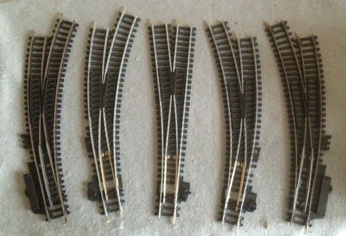 Hornby steel track curved - steel,