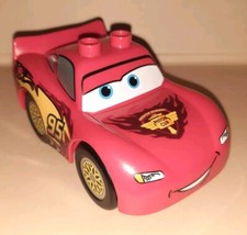 DISNEY CARS Lightning McQueen LEGO DUPLO Action Figure VGC