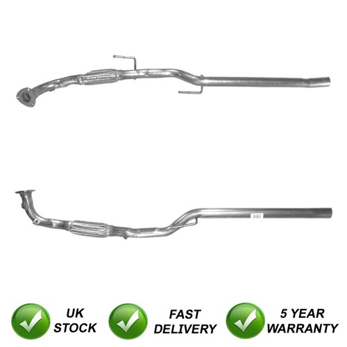 Exhaust pipe euro front - front, sjr