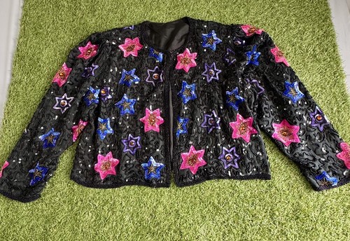 Ladies vintage black silk - ladies,