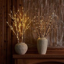 50 100 LEDs Birch Branch