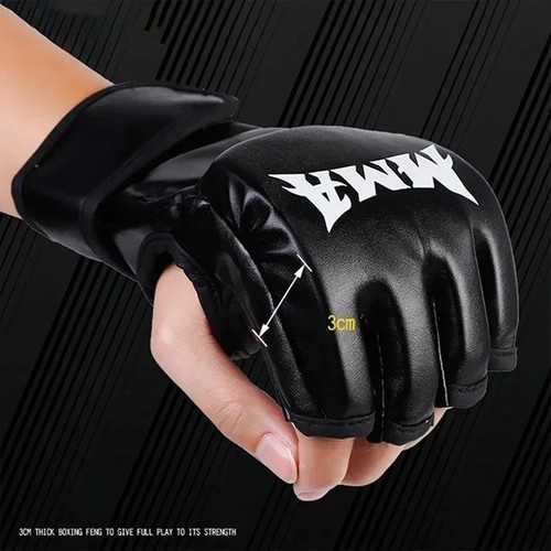 Half finger boxing gloves - finger,