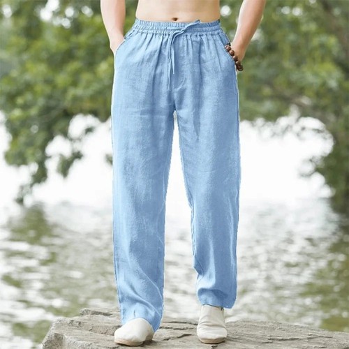 Mens cotton linen summer - linen,