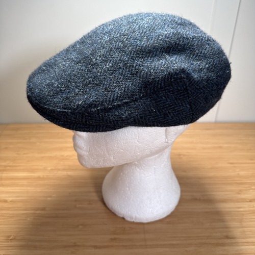 Harris tweed cap size large - tweed,
