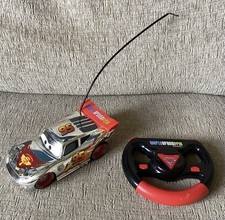 Disney Pixar Lightning McQueen Remote Control Car Dickie Toys Working & Batt.