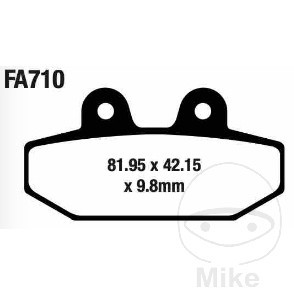 Ebc sintered brake pads - ebc, hh