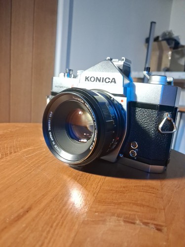 Konica autoreflex with - konica,