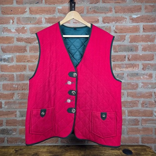 Ursl trachten embroidered vest - embroidered,