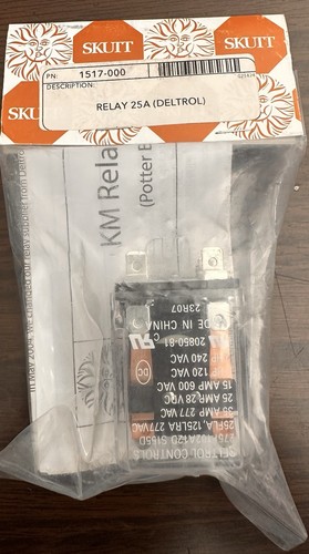 Skutt kiln relay 25a deltrol - kiln,