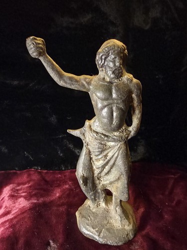 Antique neptune figurine solid - neptune,