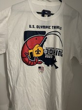 Fanatics U.S.A Olympic Trials Boxing T Shirt Mens - White New with tags- XL