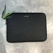 Personalised Laptop Case Black