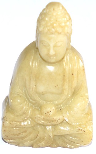 Nephrite yellow jade carved - yellow,