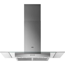 AEG DTB3652M Built In 60cm 3 Speeds Chimney Cooker Hood Stainless Steel / Glass
