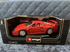 Burago 1987 Ferrari F40 - Red