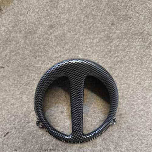 Carbon motorcycle fan - carbon,