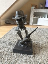 Wayatt Earp Bronze Statue, Antique Deputy Sheriff