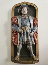 Vintage Henry Vlll Wall Plaque