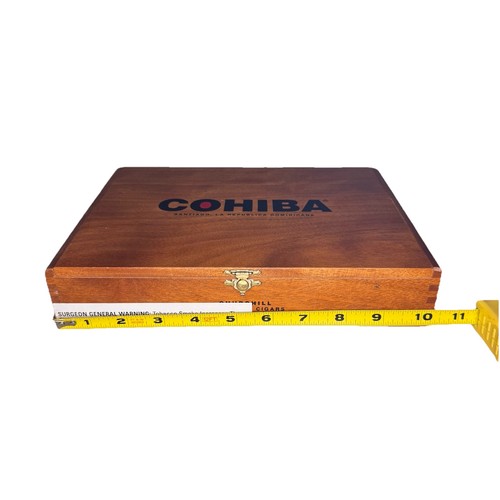 Empty cohiba churchill red dot - churchill,