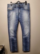 Diesel Thanaz Slim Skinny Jeans W30 L32 Stretch Distressed Denim Wash 0811E VGC