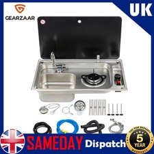 Campervan sink cooker hob - sink,
