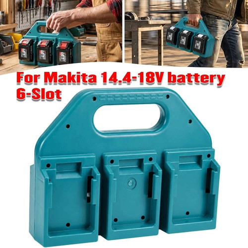 Slot battery holder carrier - holder,